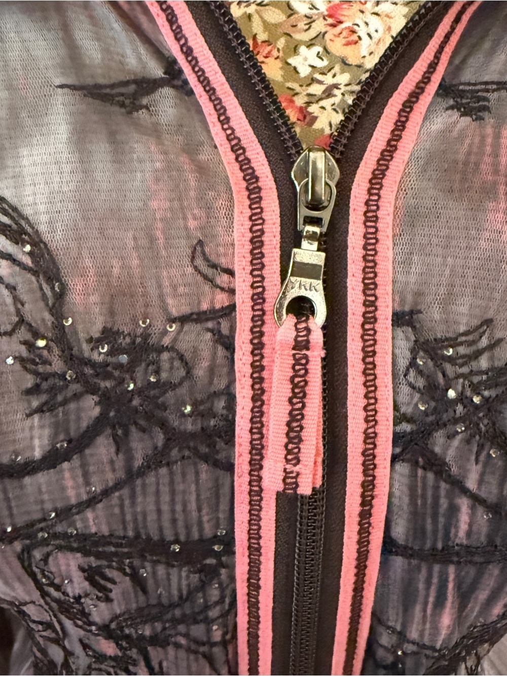 Vintage 2000 grail Luisa Cerano cyber grunge hoodie - Picture 7 of 11